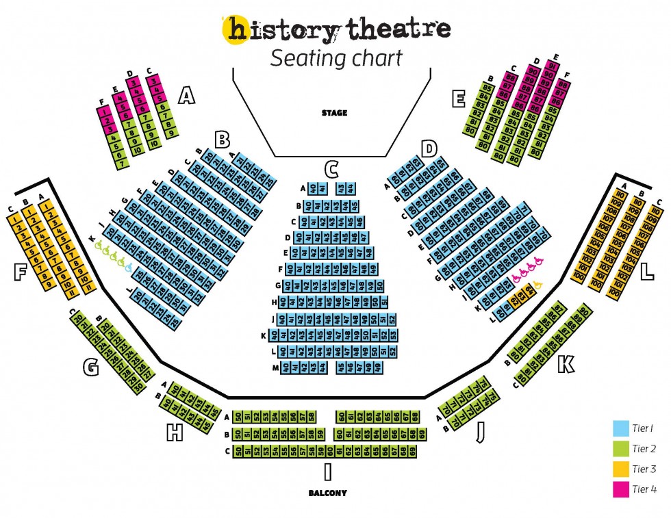 Studio Theater Seating Chart