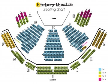 History Theater Seating Chart
